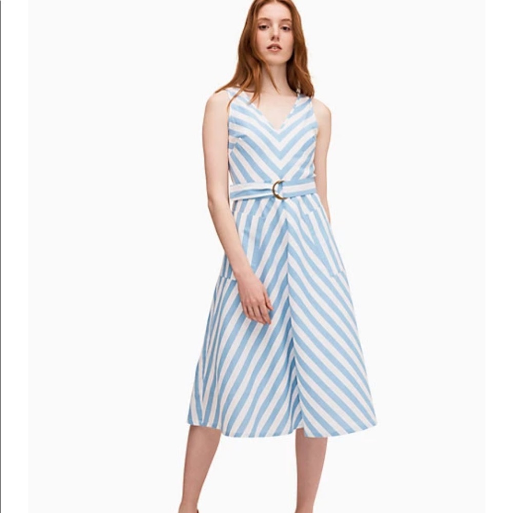 Kate Spade Deck Stripe Midi Dess